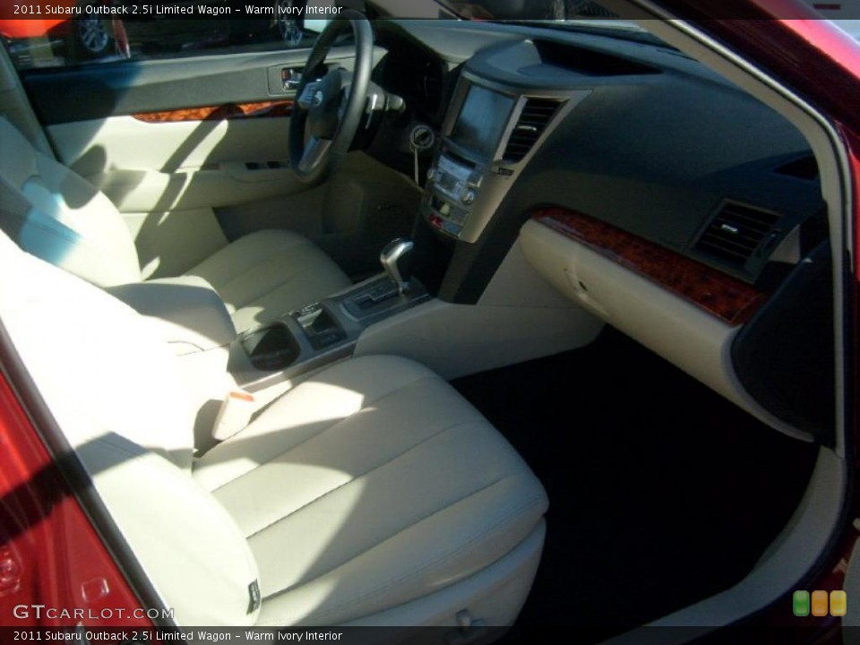 Warm Ivory Interior Dashboard for the 2011 Subaru Outback 2.5i Limited Wagon #45252171