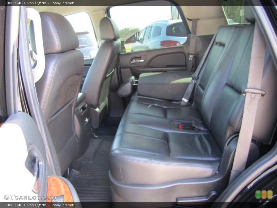 Ebony Interior Photo for the 2008 GMC Yukon Hybrid #45252880