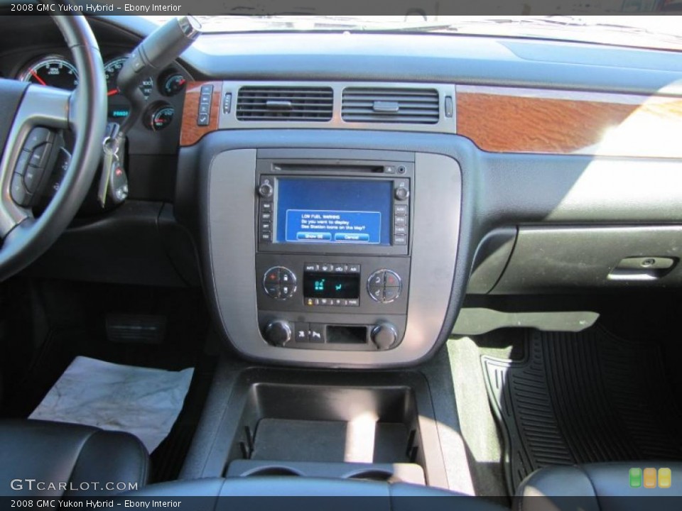 Ebony Interior Controls for the 2008 GMC Yukon Hybrid #45252950