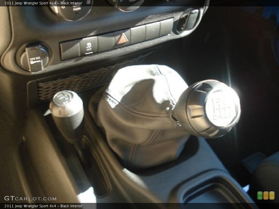 Black Interior Transmission for the 2011 Jeep Wrangler Sport 4x4 #45253972