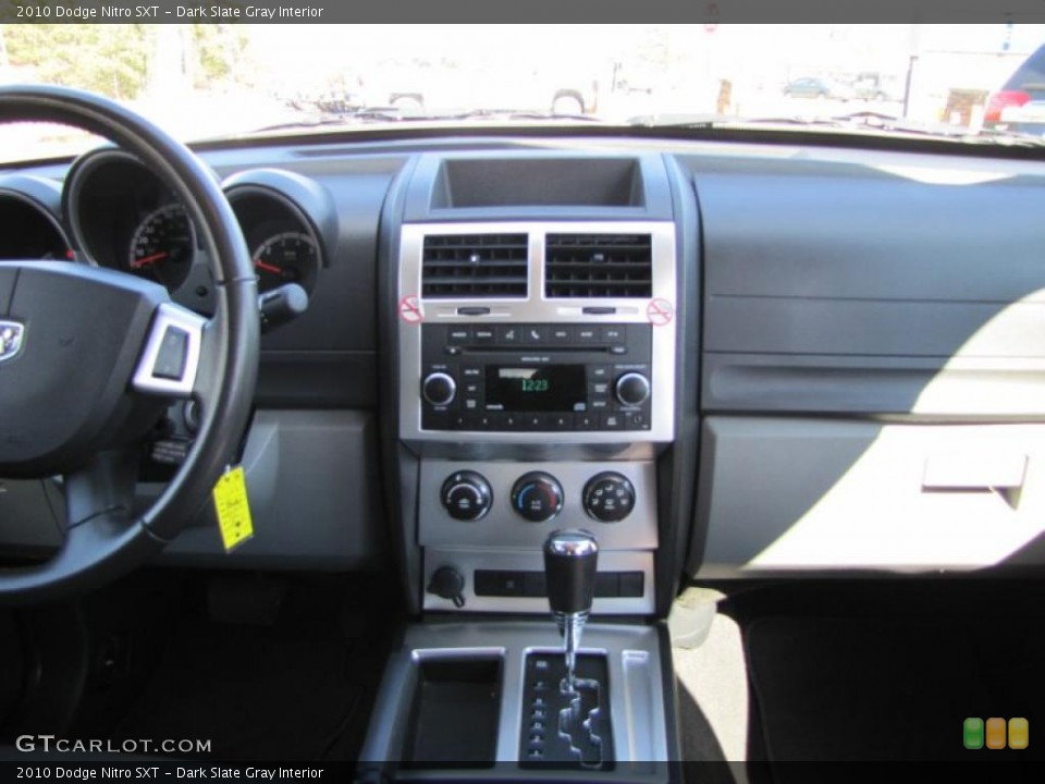 Dark Slate Gray Interior Dashboard for the 2010 Dodge Nitro SXT #45254040