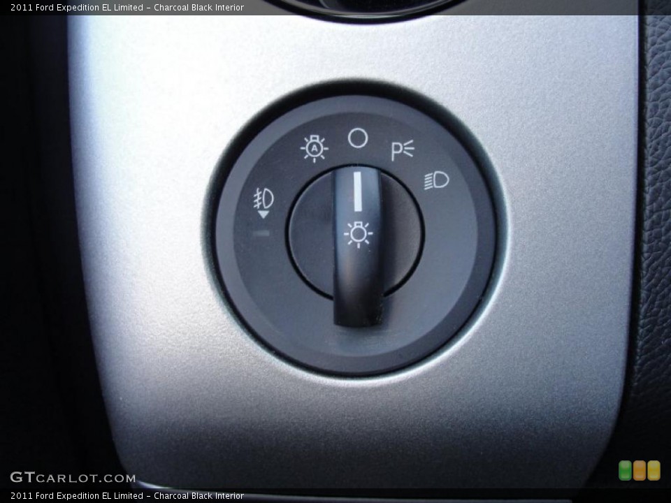 Charcoal Black Interior Controls for the 2011 Ford Expedition EL Limited #45256337