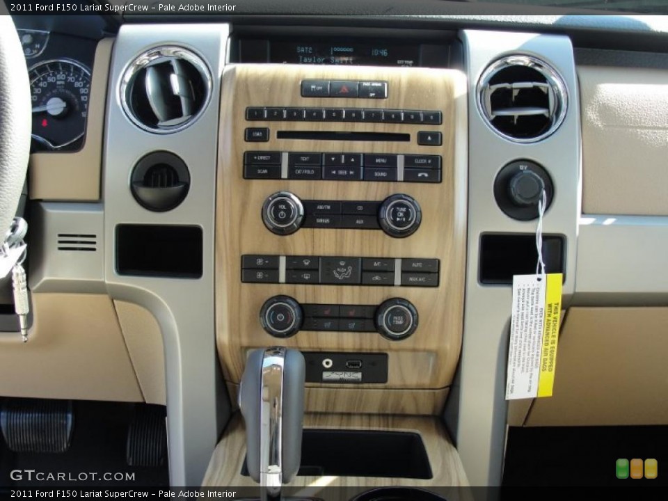 Pale Adobe Interior Controls for the 2011 Ford F150 Lariat SuperCrew #45257416