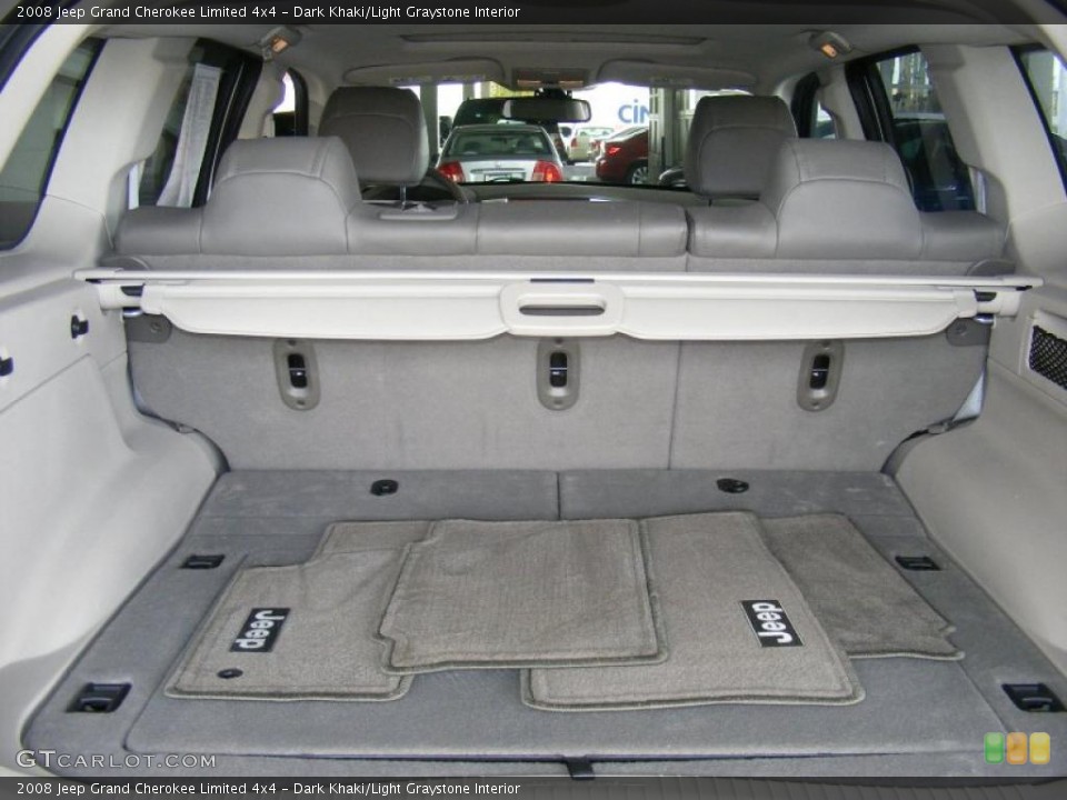 Dark Khaki/Light Graystone Interior Trunk for the 2008 Jeep Grand Cherokee Limited 4x4 #45259363