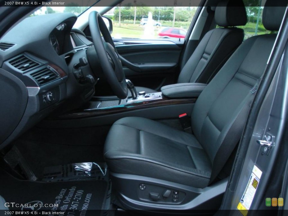 Black Interior Photo for the 2007 BMW X5 4.8i #45259399