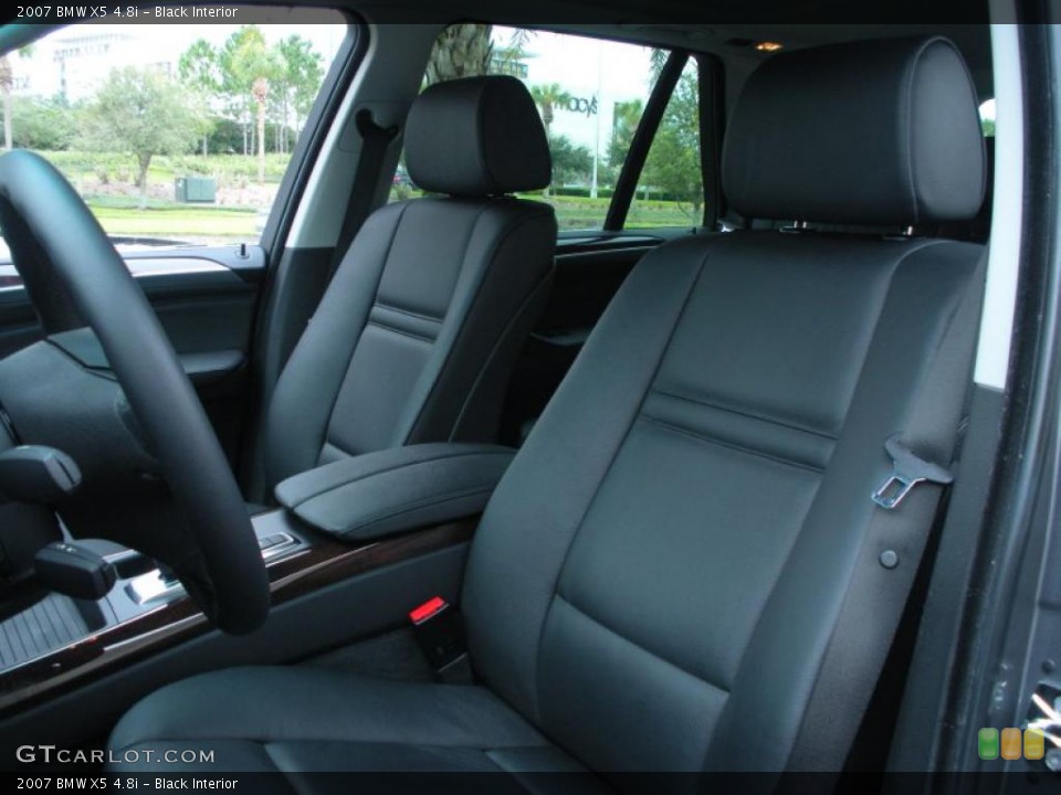 Black Interior Photo for the 2007 BMW X5 4.8i #45259412