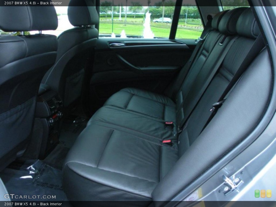 Black Interior Photo for the 2007 BMW X5 4.8i #45259423