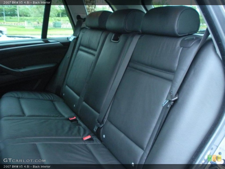 Black Interior Photo for the 2007 BMW X5 4.8i #45259436