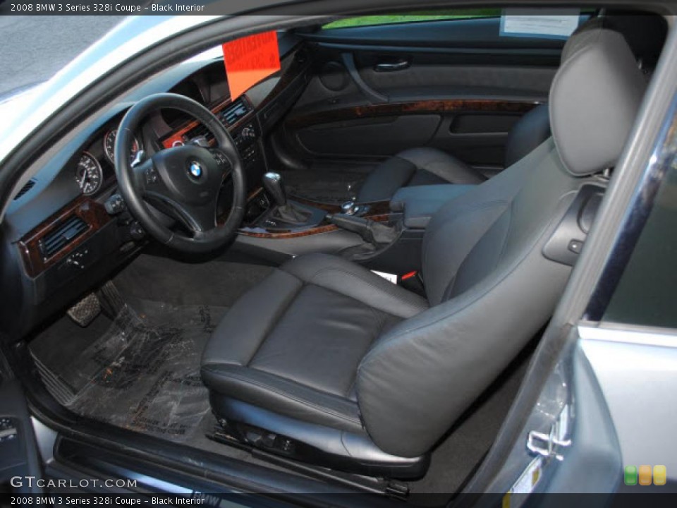 Black Interior Photo for the 2008 BMW 3 Series 328i Coupe #45259563