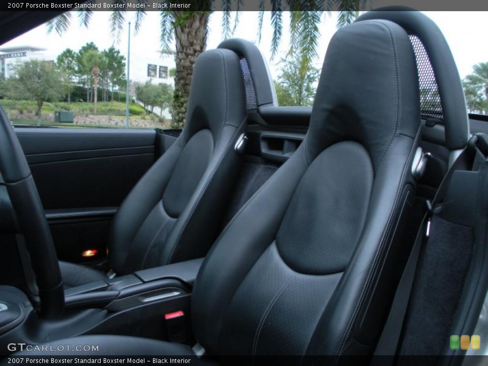 Black Interior Photo for the 2007 Porsche Boxster  #45259779
