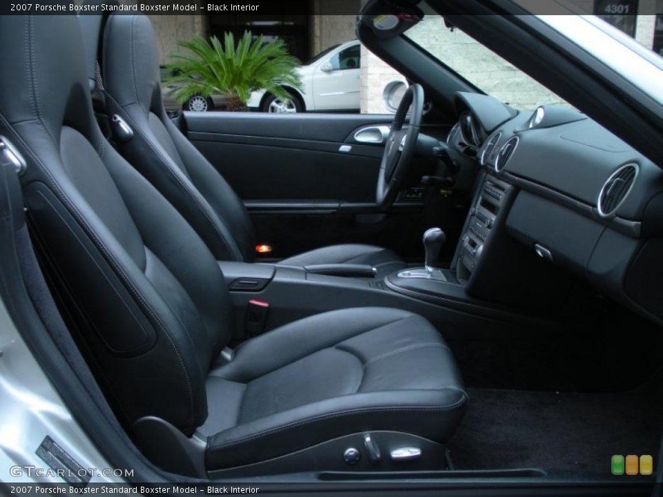 Black Interior Photo for the 2007 Porsche Boxster  #45259783