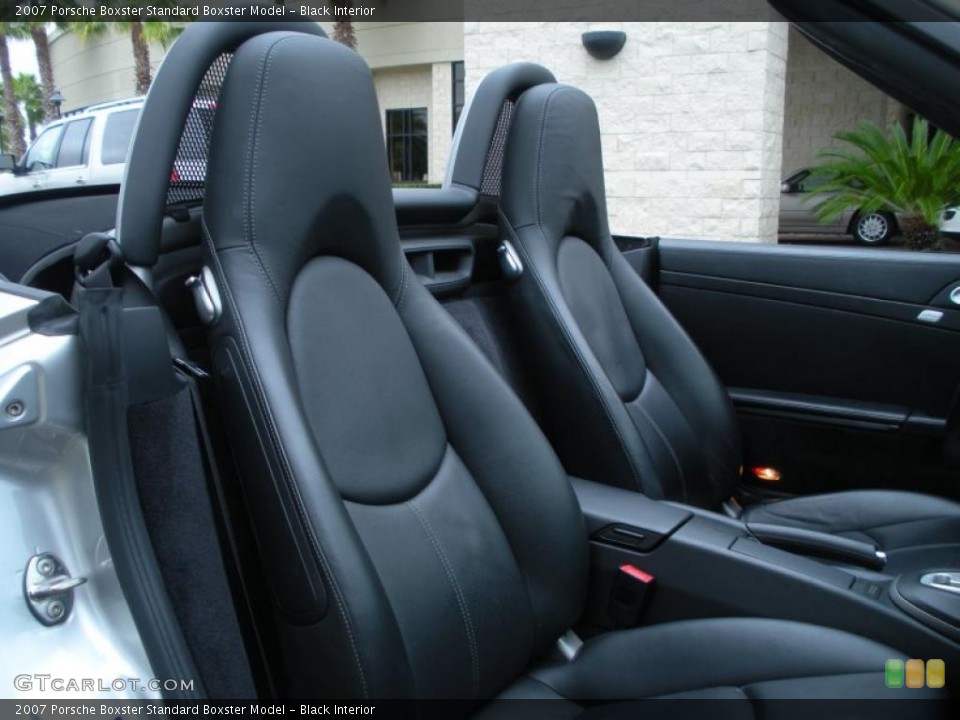 Black Interior Photo for the 2007 Porsche Boxster  #45259787