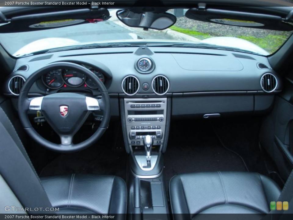 Black Interior Dashboard for the 2007 Porsche Boxster  #45259792