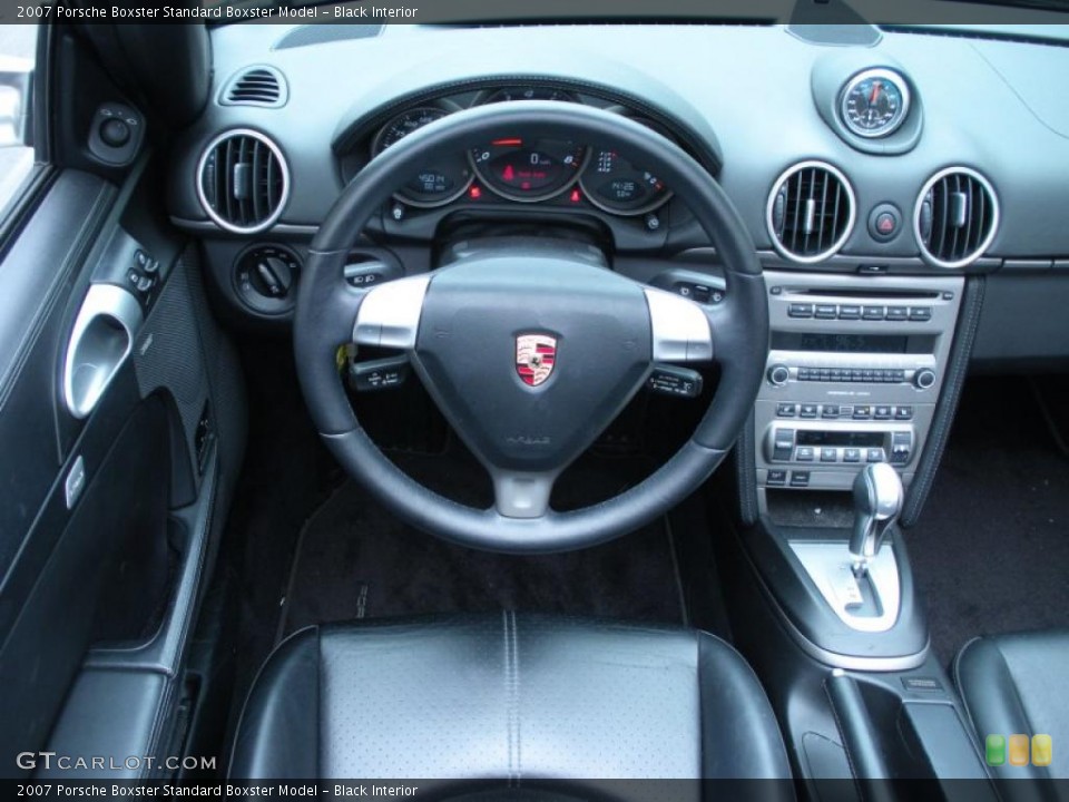Black Interior Dashboard for the 2007 Porsche Boxster  #45259796
