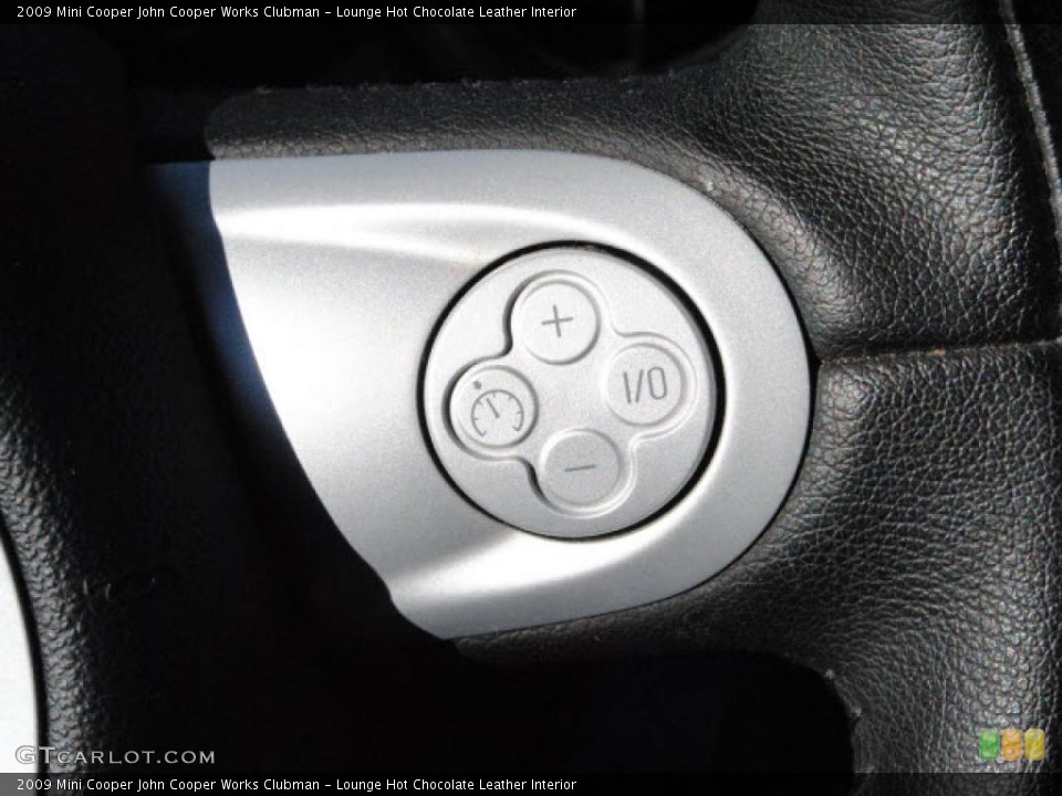 Lounge Hot Chocolate Leather Interior Controls for the 2009 Mini Cooper John Cooper Works Clubman #45259932