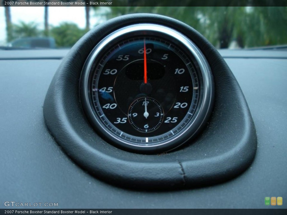 Black Interior Gauges for the 2007 Porsche Boxster  #45259956