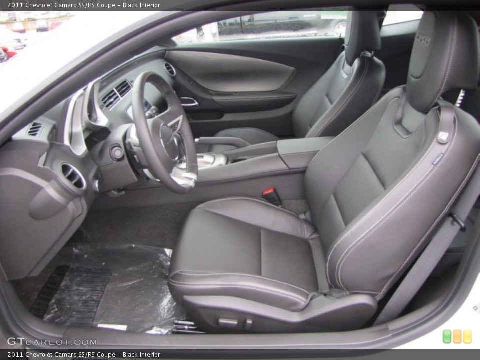Black Interior Photo for the 2011 Chevrolet Camaro SS/RS Coupe #45260852
