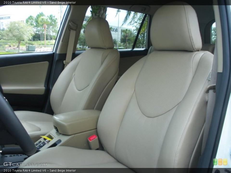 Sand Beige Interior Photo for the 2010 Toyota RAV4 Limited V6 #45261184