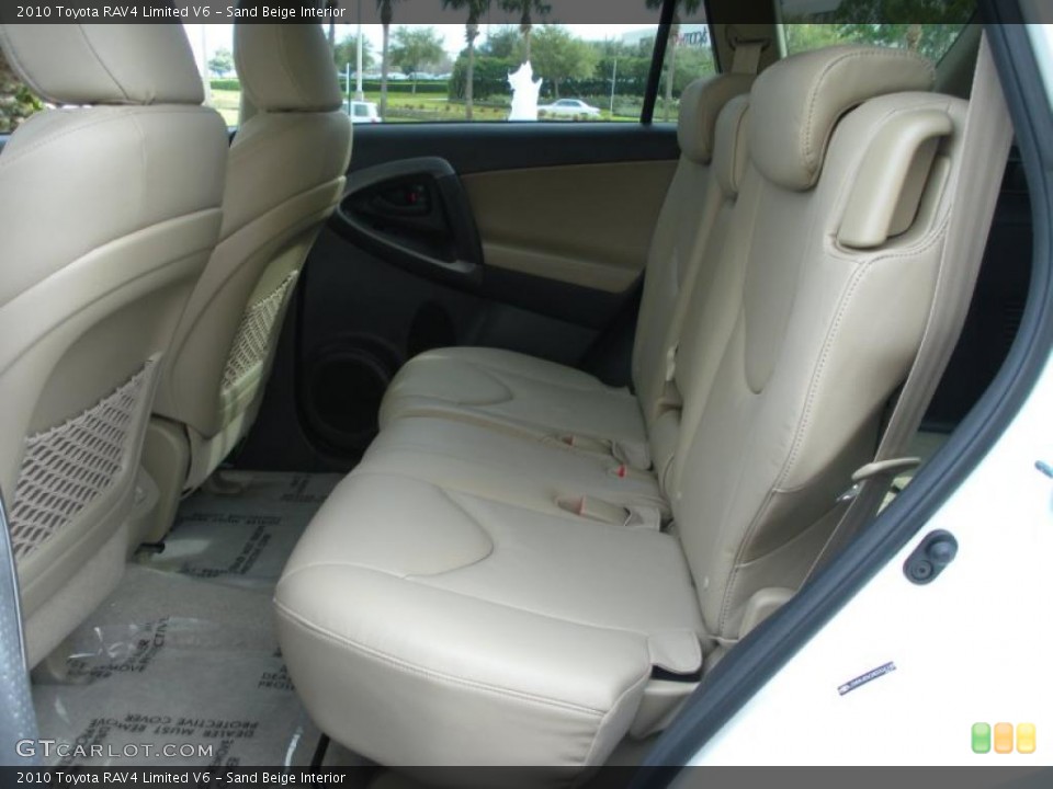 Sand Beige Interior Photo for the 2010 Toyota RAV4 Limited V6 #45261188