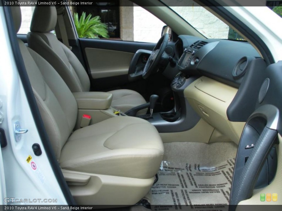 Sand Beige Interior Photo for the 2010 Toyota RAV4 Limited V6 #45261196
