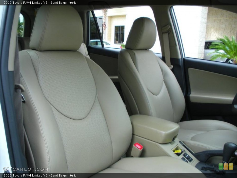 Sand Beige Interior Photo for the 2010 Toyota RAV4 Limited V6 #45261200
