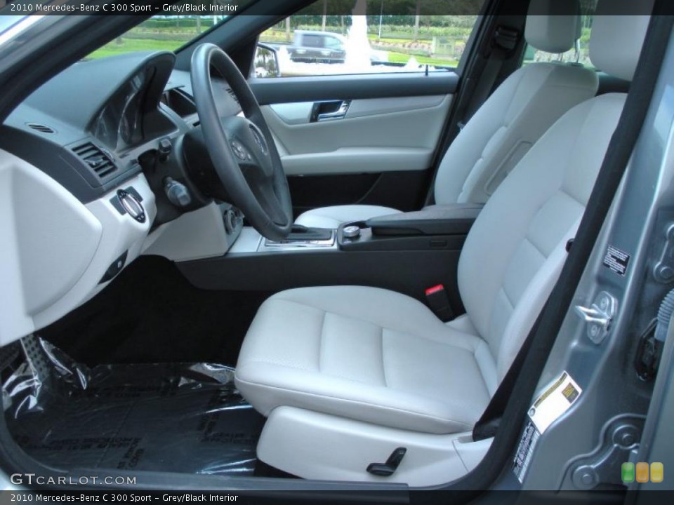 Grey/Black Interior Photo for the 2010 Mercedes-Benz C 300 Sport #45261292
