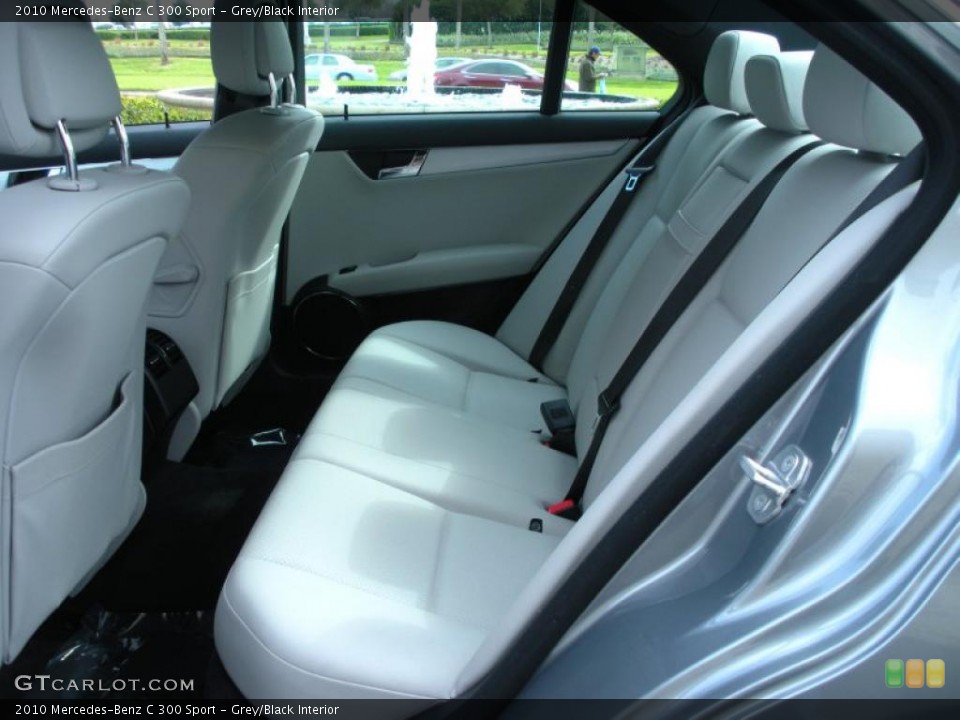 Grey/Black Interior Photo for the 2010 Mercedes-Benz C 300 Sport #45261304