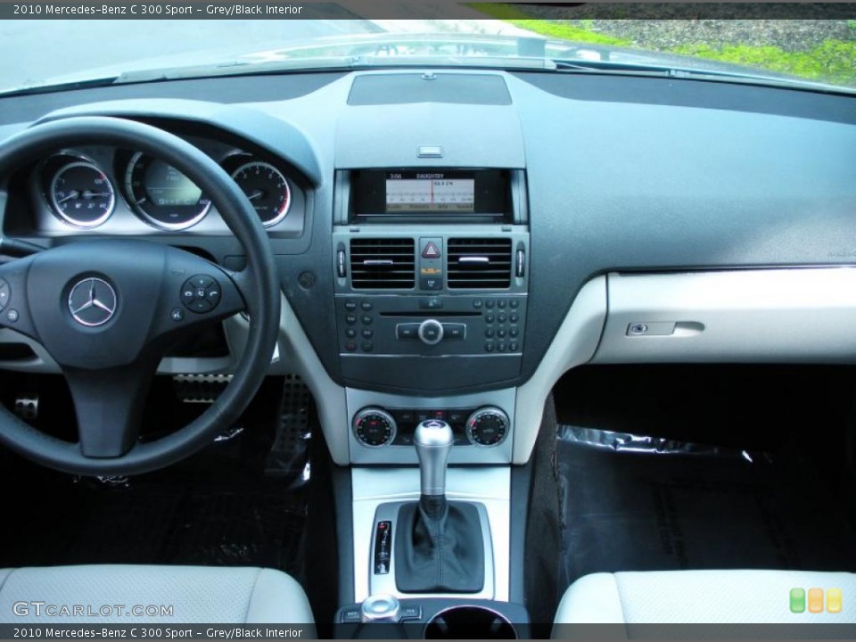 Grey/Black Interior Dashboard for the 2010 Mercedes-Benz C 300 Sport #45261624