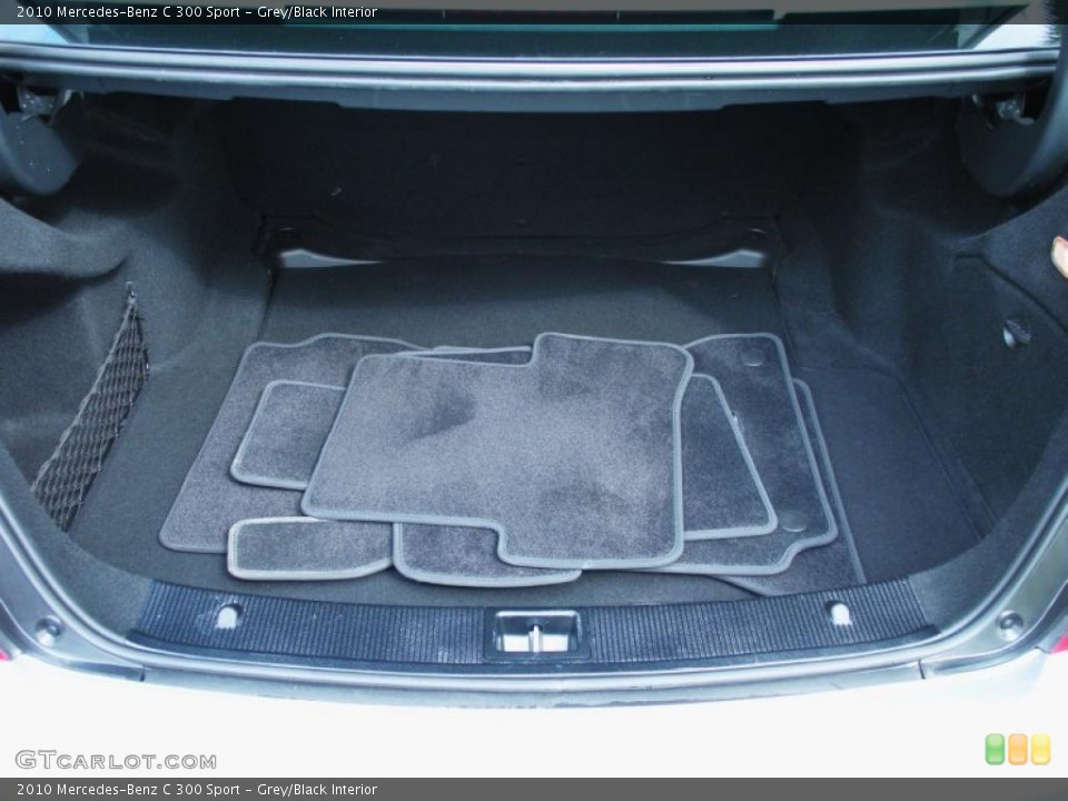 Grey/Black Interior Trunk for the 2010 Mercedes-Benz C 300 Sport #45261648