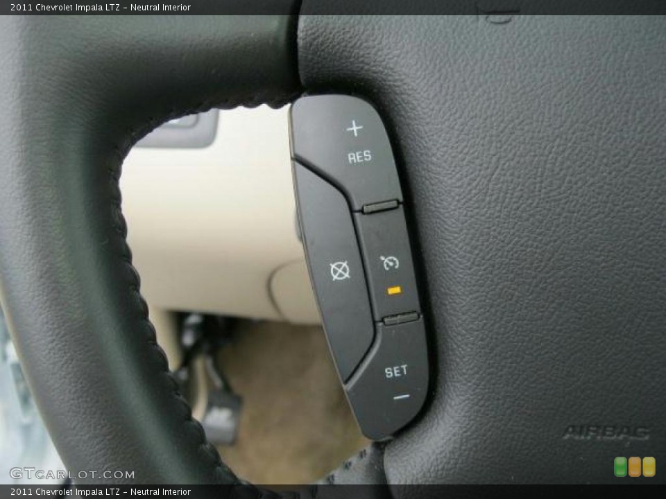 Neutral Interior Controls for the 2011 Chevrolet Impala LTZ #45263983