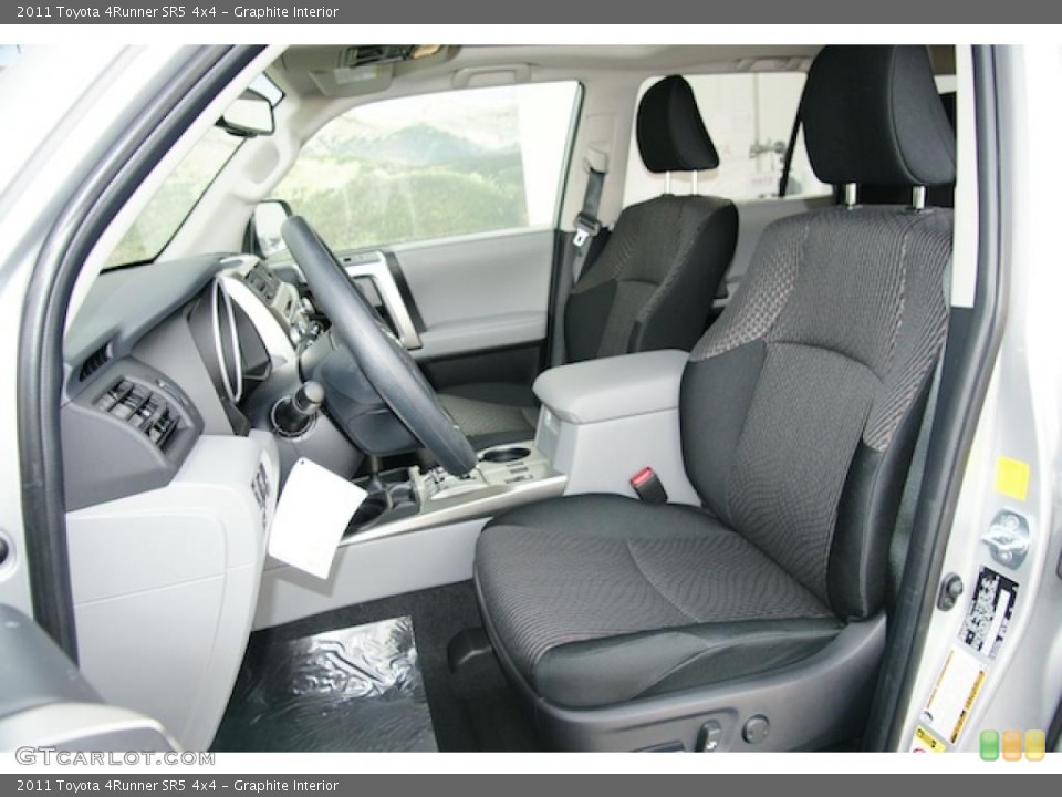 Graphite Interior Photo for the 2011 Toyota 4Runner SR5 4x4 #45268764