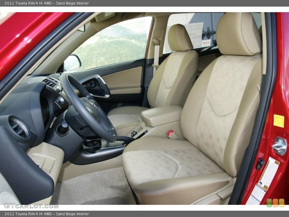 Sand Beige Interior Photo for the 2011 Toyota RAV4 I4 4WD #45269400