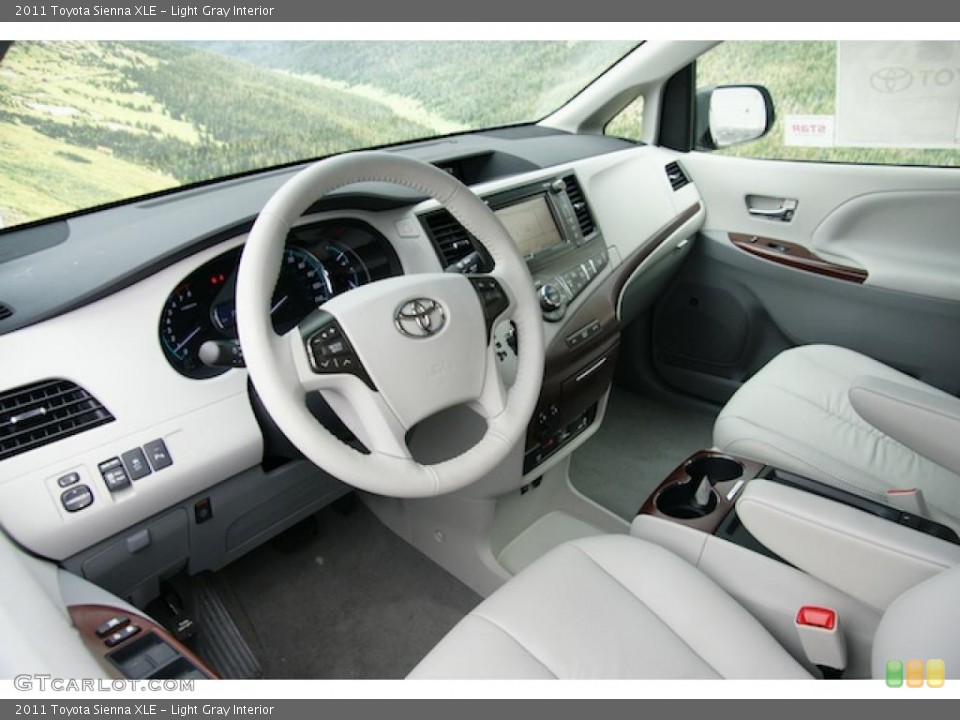 Light Gray Interior Prime Interior for the 2011 Toyota Sienna XLE #45270296