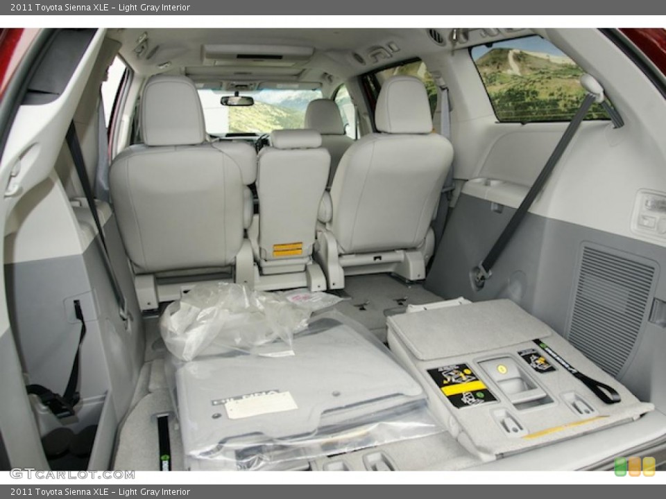 Light Gray Interior Trunk for the 2011 Toyota Sienna XLE #45270340