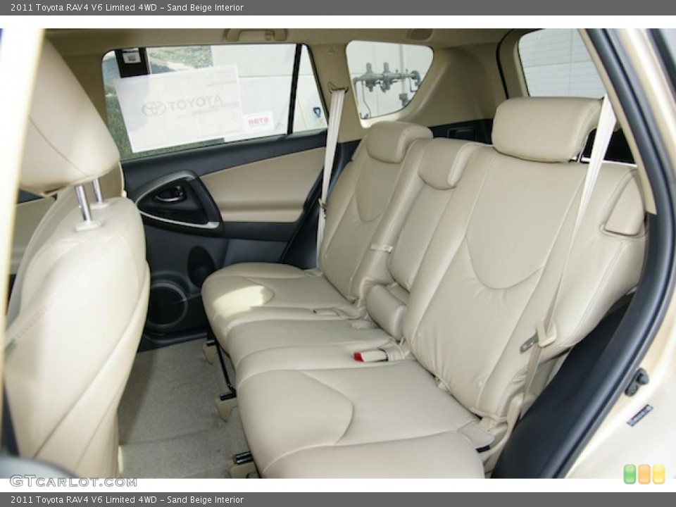 Sand Beige Interior Photo for the 2011 Toyota RAV4 V6 Limited 4WD #45270476