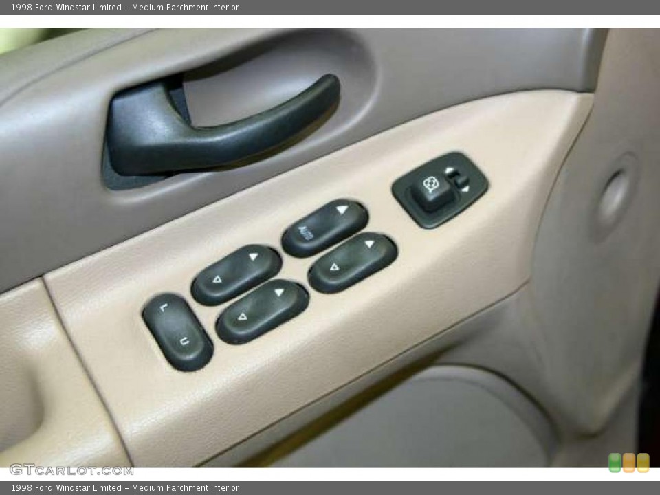 Medium Parchment Interior Controls for the 1998 Ford Windstar Limited #45270900