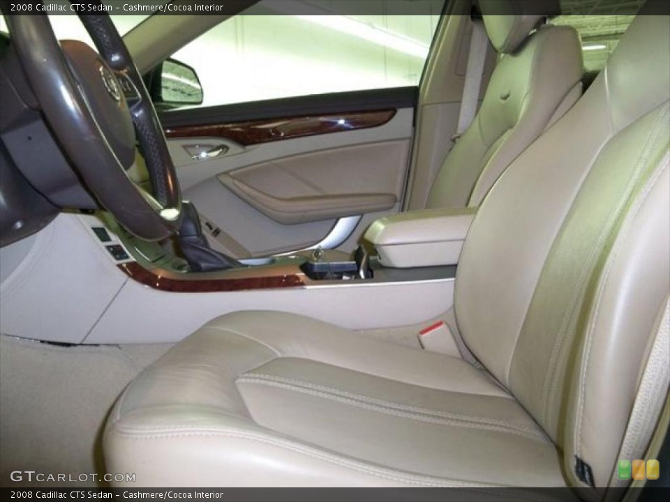 Cashmere/Cocoa Interior Photo for the 2008 Cadillac CTS Sedan #45271652