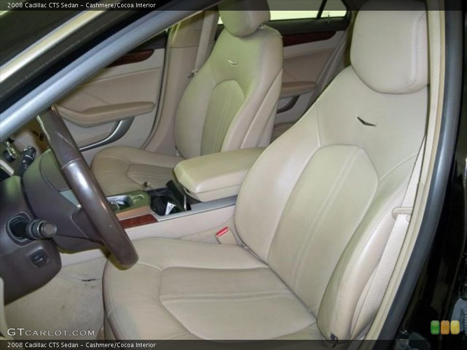Cashmere/Cocoa Interior Photo for the 2008 Cadillac CTS Sedan #45271656