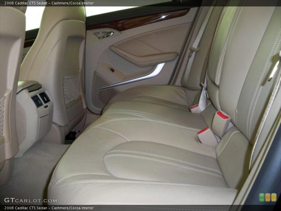 Cashmere/Cocoa Interior Photo for the 2008 Cadillac CTS Sedan #45271692
