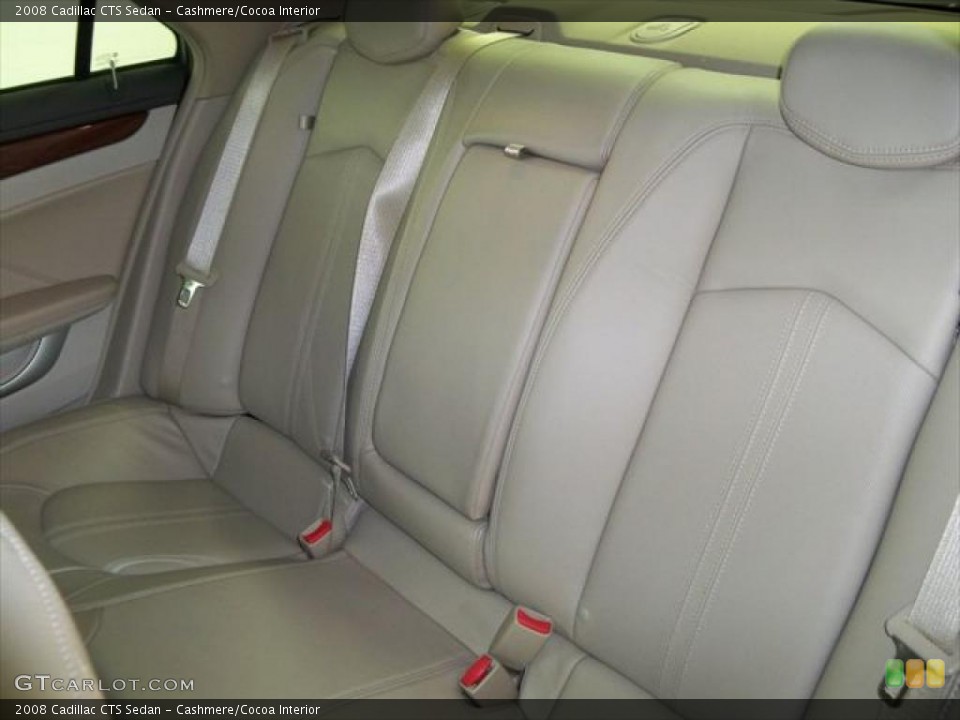 Cashmere/Cocoa Interior Photo for the 2008 Cadillac CTS Sedan #45271700