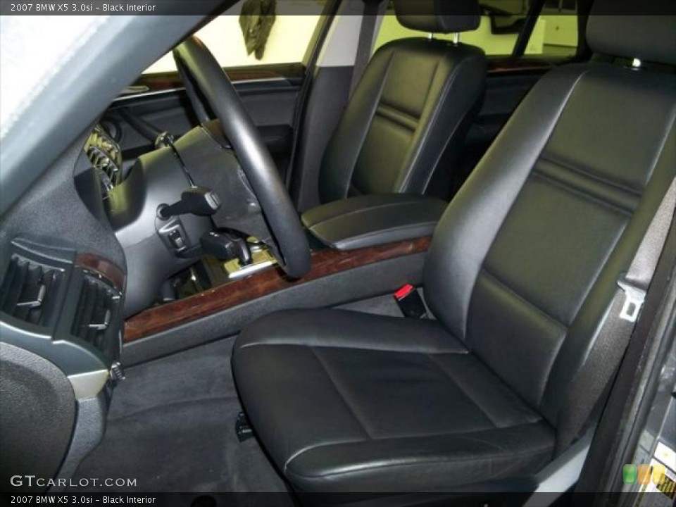 Black Interior Photo for the 2007 BMW X5 3.0si #45272008