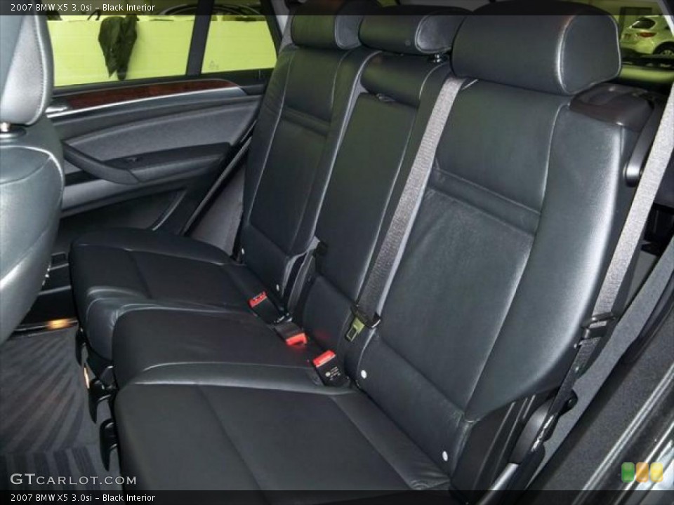 Black Interior Photo for the 2007 BMW X5 3.0si #45272052