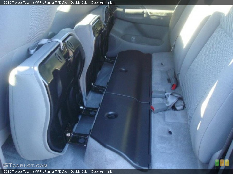 Graphite Interior Photo for the 2010 Toyota Tacoma V6 PreRunner TRD Sport Double Cab #45273213