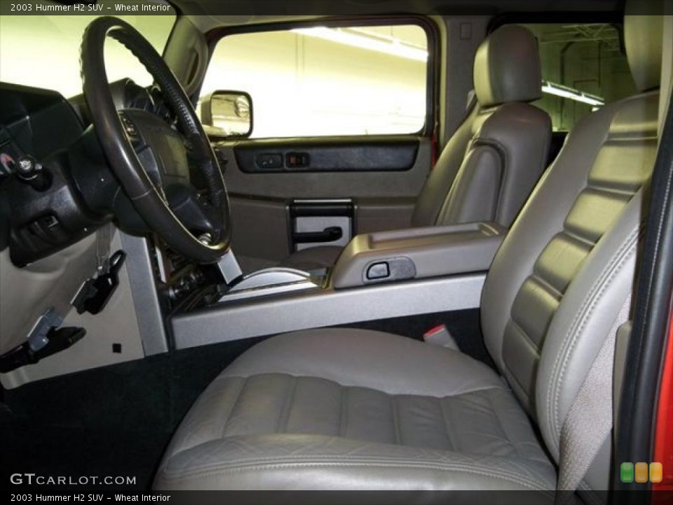 Wheat Interior Photo for the 2003 Hummer H2 SUV #45274657
