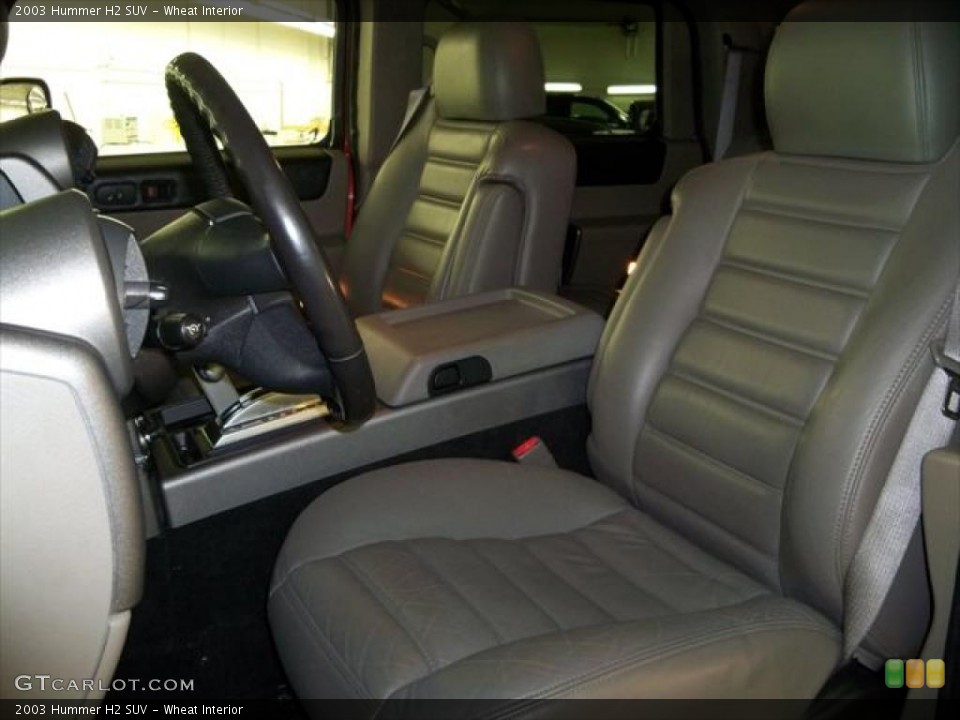 Wheat Interior Photo for the 2003 Hummer H2 SUV #45274661