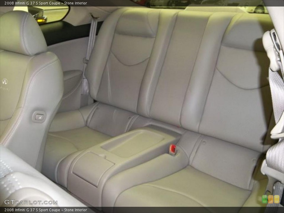 Stone Interior Photo for the 2008 Infiniti G 37 S Sport Coupe #45274985