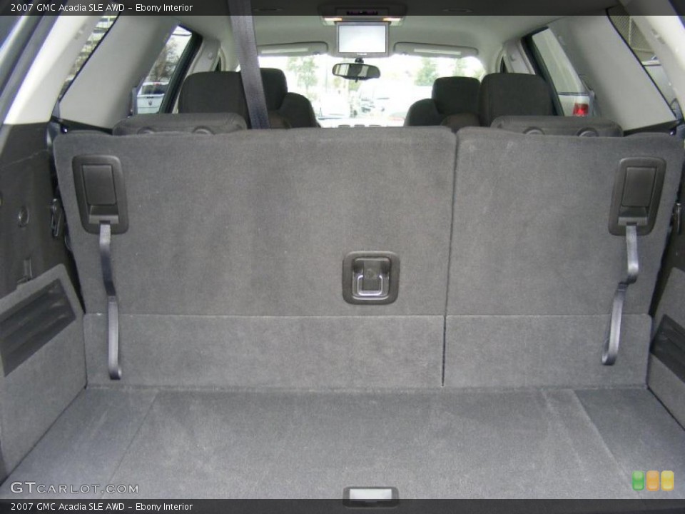 Ebony Interior Trunk for the 2007 GMC Acadia SLE AWD #45275205