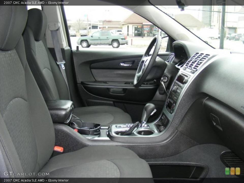 Ebony Interior Photo for the 2007 GMC Acadia SLE AWD #45275217