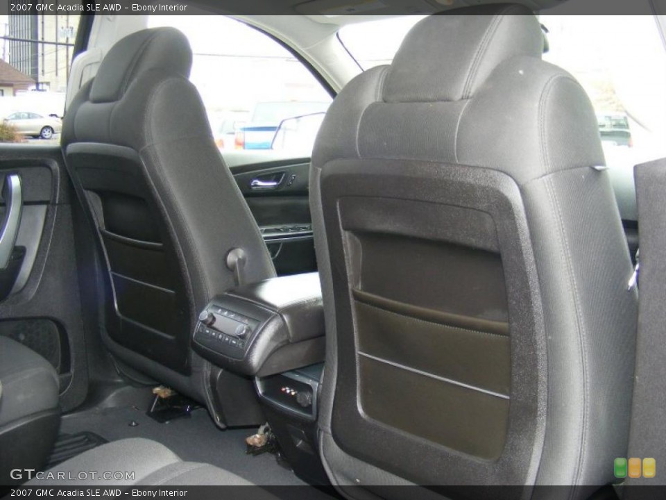 Ebony Interior Photo for the 2007 GMC Acadia SLE AWD #45275225