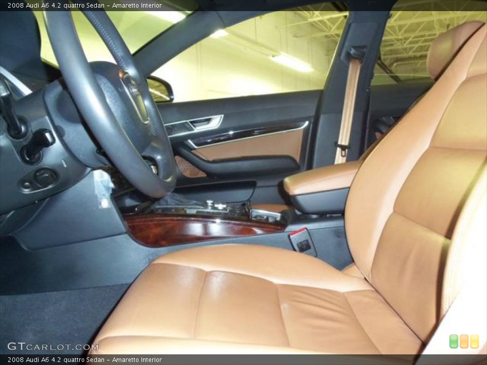 Amaretto Interior Photo for the 2008 Audi A6 4.2 quattro Sedan #45275473